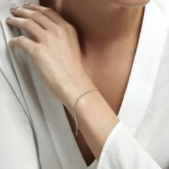 Histoire d'Or Bracelet Aune Argent Blanc* Bracelets