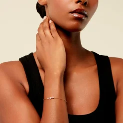 Histoire d'Or Bracelet Aurena Plaqué Or Jaune Oxyde De Zirconium* Bracelets|Bracelets Fantaisie