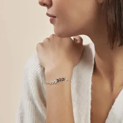 Histoire d'Or Bracelet Auxanne Argent Blanc* Bracelets|Bracelets Fantaisie