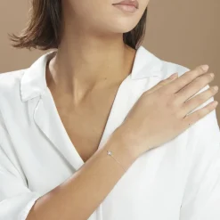 Histoire d'Or Bracelet Aveline Or Blanc Diamant* Bracelets