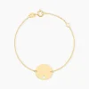 Histoire d'Or Bracelet Benedicte Message Or Jaune* Bijoux Personnalisés|Bracelets