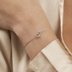 Hot Histoire d'Or Bracelet Bertille Argent Blanc Oxyde De Zirconium