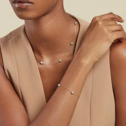 Histoire d'Or Bracelet Billy Or Jaune Turquoise* Bracelets