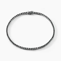 Histoire d'Or Bracelet Black Diamond Or Blanc Diamant Noirs* Bracelets