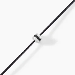 Histoire d'Or Bracelet Black Diamond Or Blanc Diamant Noirs* Bracelets|Bracelets Cordon