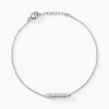 Histoire d'Or Bracelet Blitalia Or Blanc Diamant Synthétique* Bracelets