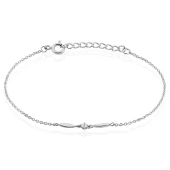 Histoire d'Or Bracelet Bormana Argent Blanc Oxyde De Zirconium* Bracelets|Bracelets Fantaisie