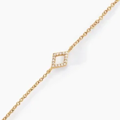 Hot Histoire d'Or Bracelet Brody Plaqué Or Jaune Oxydes De Zirconium