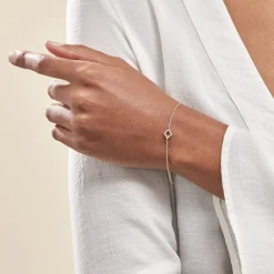 Hot Histoire d'Or Bracelet Brody Plaqué Or Jaune Oxydes De Zirconium