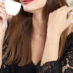 Hot Histoire d'Or Bracelet Brunehaut Or Jaune Diamant