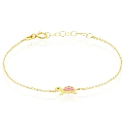 Hot Histoire d'Or Bracelet Cali Tortue Or Jaune