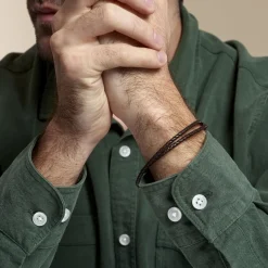 Online Histoire d'Or Bracelet Calvino Acier Blanc