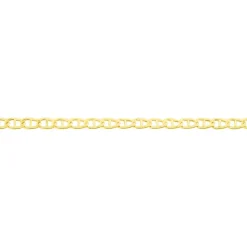 Online Histoire d'Or Bracelet Capucin Or Jaune Maille Marine Plate