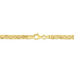 Hot Histoire d'Or Bracelet Capucin Maille Marine Plate or jaune