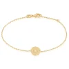 New Histoire d'Or Bracelet Carmina Plaqué Or Jaune Oxyde De Zirconium