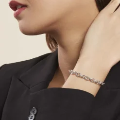 Clearance Histoire d'Or Bracelet Carola Argent Blanc