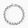 Histoire d'Or Bracelet Carola Maille Jaseron Argent Blanc* Bracelets|Bracelets Maille