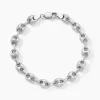 Histoire d'Or Bracelet Carrus Argent Blanc
