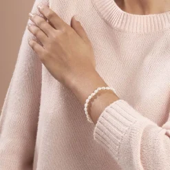 Histoire d'Or Bracelet Cati Or Jaune Perle De Culture* Bracelets