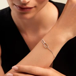 Histoire d'Or Bracelet Cedrine Argent Blanc* Bracelets|Bracelets Fantaisie