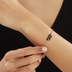 Histoire d'Or Bracelet Celinia Argent Blanc Céramique Et Oxyde De Zirconium* Bracelets|Bracelets Fantaisie