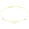 Histoire d'Or Bracelet Cenzo Or Jaune Perles De Culture* Bracelets
