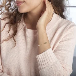 Histoire d'Or Bracelet Cenzo Or Jaune Perles De Culture* Bracelets