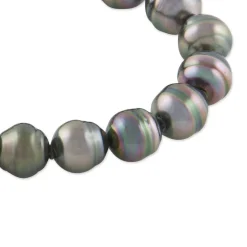 Histoire d'Or Bracelet Cerclee Or Jaune Perle De Culture De Tahiti* Bracelets