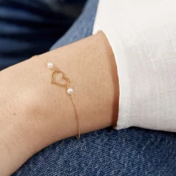 Histoire d'Or Bracelet Chabha Or Jaune Perle De Culture* Bracelets