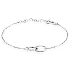 Histoire d'Or Bracelet Cherise Argent Blanc