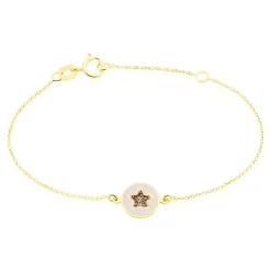 Discount Histoire d'Or Bracelet Christelle Etoile Or Jaune