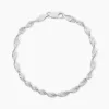 Histoire d'Or Bracelet Ciana Torsade Diamante Argent Blanc* Bracelets|Bracelets Fantaisie