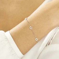 Histoire d'Or Bracelet Ciara Argent Blanc Oxyde De Zirconium* Bracelets|Bracelets Fantaisie