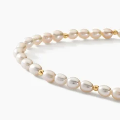 Histoire d'Or Bracelet Ciriola Or Jaune Perle De Culture* Bracelets