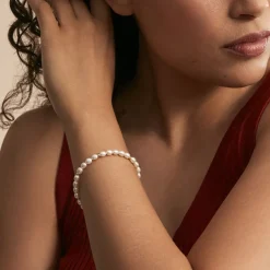 Histoire d'Or Bracelet Ciriola Or Jaune Perle De Culture* Bracelets