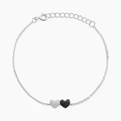 Best Histoire d'Or Bracelet Clementine Argent Blanc Oxyde De Zirconium