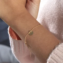 Histoire d'Or Bracelet Cobeia Croix Maille Forçat Or Jaune* Bracelets