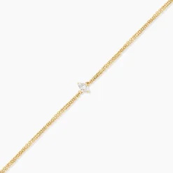 Histoire d'Or Bracelet Collection Icone Or Jaune Diamant Synthétique* Bracelets