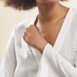 Histoire d'Or Bracelet Court Argent Blanc Vivence Oxyde De Zirconium* Bracelets|Bracelets Fantaisie