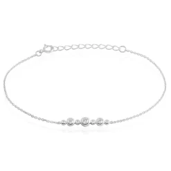 Online Histoire d'Or Bracelet Cristof Argent Oxyde