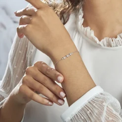 Online Histoire d'Or Bracelet Cristof Argent Oxyde