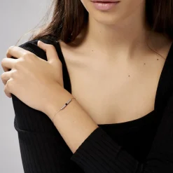 Histoire d'Or Bracelet Cyprielle Argent Blanc Pierre De Synthese* Bracelets|Bracelets Fantaisie