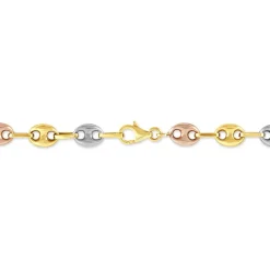 Best Histoire d'Or Bracelet Dami Maille Grain De Café or tricolore