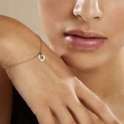 Histoire d'Or Bracelet Danielae Argent Blanc