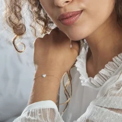 Histoire d'Or Bracelet Dari Or Blanc Oxyde De Zirconium* Bracelets