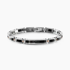 Histoire d'Or Bracelet Dax Acier Tricolore Oxyde De Zirconium* Bracelets|Bracelets Fantaisie