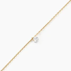 Sale Histoire d'Or Bracelet Delma Plaqué Or Jaune Oxyde De Zirconium