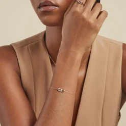 Histoire d'Or Bracelet Deonne Or Jaune Améthyste Oxyde De Zirconium* Bracelets