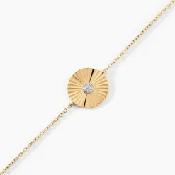 Histoire d'Or Bracelet Diamantae Or Jaune Diamant* Bracelets