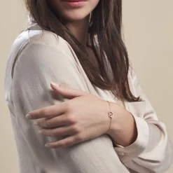 Histoire d'Or Bracelet Donatiane Argent Rose Oxyde De Zirconium argent rose oxyde zirconium